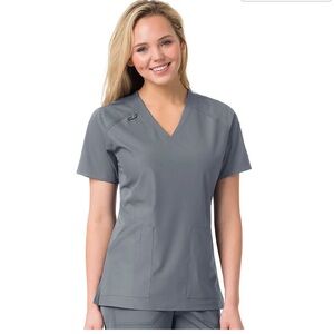 NEW SCRUB SET FORCE LIBERTY TWILL V-NECK TOP & BOTTOM XL